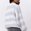 Ecru 10days Trui Striped Polo Sweater Knit -Mode Kledingwinkel 231636 2