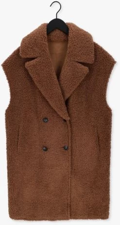 Camel Beaumont Teddy Jas Reversible Lammy Long Body -Mode Kledingwinkel 233349 5