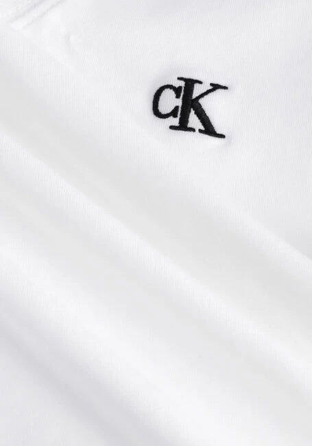 Witte Calvin Klein T-shirt Ck Embroidery Stretch 6 Witte Calvin Klein T-shirt Ck Embroidery Stretch - Afbeelding 4