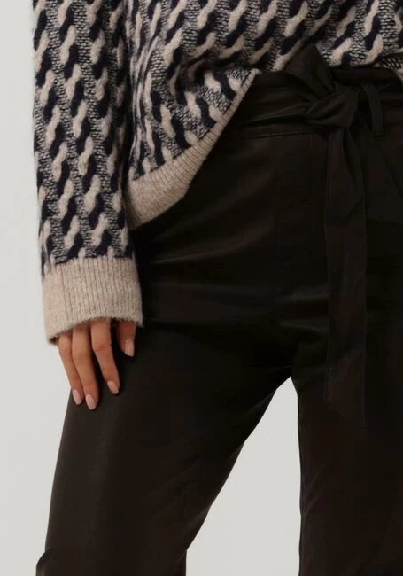 Bruine Knit-ted Pantalon Francis Pant 4 Bruine Knit-ted Pantalon Francis Pant - Afbeelding 2