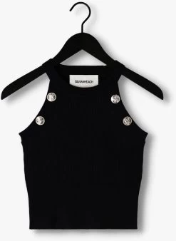 Zwarte Silvian Heach Top Gpp23522to -Mode Kledingwinkel 235206 5