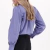 Blauwe Levete Room Blouse Lr-isla Solid 62 Shirt -Mode Kledingwinkel 235297 2