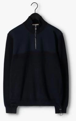 Donkerblauwe Boss Trui Fusione -Mode Kledingwinkel 235512 5