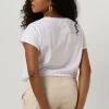 Witte Mos Mosh T-shirt Misty O-ss Tee -Mode Kledingwinkel 235653 2