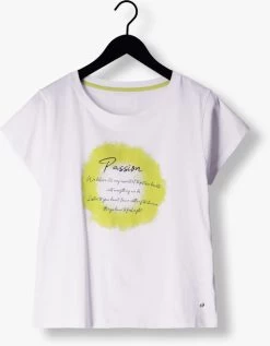 Witte Mos Mosh T-shirt Misty O-ss Tee -Mode Kledingwinkel 235653 5