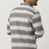 Blauwe Scotch & Soda Overshirt Regular-fit Basket Weave Gradient Stripe Shirt -Mode Kledingwinkel 235852 2