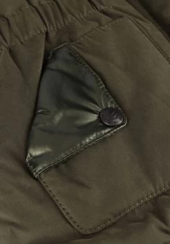 Donkergroene Ikks Parka Bimat Cap