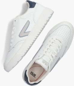 Witte Hub Lage Sneakers Duke -Mode Kledingwinkel 236171 5