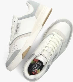 Witte Scotch & Soda Lage Sneakers Court Cup -Mode Kledingwinkel 236247 5