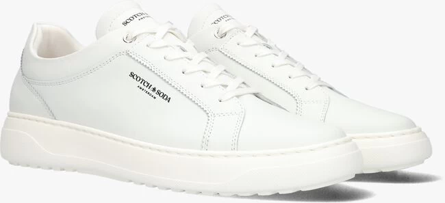 Witte Scotch & Soda Lage Sneakers Duran 3 Witte Scotch & Soda Lage Sneakers Duran