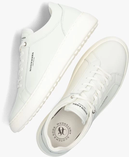 Witte Scotch & Soda Lage Sneakers Duran 6 Witte Scotch & Soda Lage Sneakers Duran - Afbeelding 4