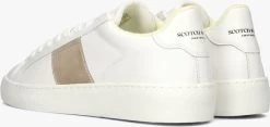 Witte Scotch & Soda Lage Sneakers Plakka 2.0 -Mode Kledingwinkel 236251 3