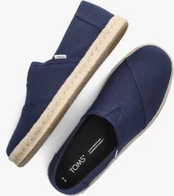 Blauwe Toms Loafers Alp Rope 2.0 -Mode Kledingwinkel 236419 5