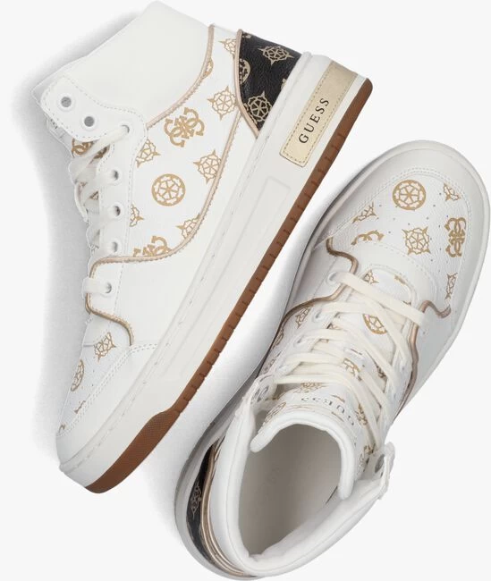 Witte Guess Hoge Sneaker Tullia 6 Witte Guess Hoge Sneaker Tullia - Afbeelding 4