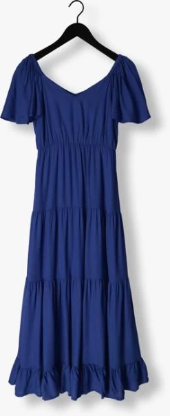 Blauwe Y.a.s. Maxi Jurk Yastoronto Ss Ankle Dress -Mode Kledingwinkel 237320 5