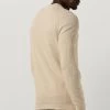 Grijze Cast Iron Trui Crewneck Linen Cotton Slub -Mode Kledingwinkel 237771 2
