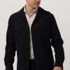 Donkerblauwe Profuomo Overshirt Ppuf10003 -Mode Kledingwinkel 238122 2