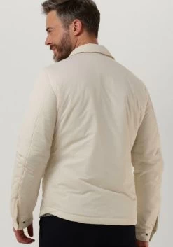 Witte Profuomo Gewatteerde Jas Ppuu10006