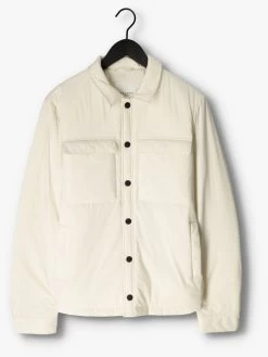 Witte Profuomo Gewatteerde Jas Ppuu10006 -Mode Kledingwinkel 238174 5