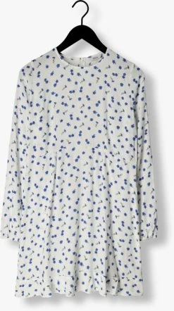 Witte Envii Mini Jurk Encherry Ls Dress Aop -Mode Kledingwinkel 239222 5