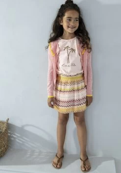 Multi Like Flo Plissé Rok Fancy Plisse Skirt