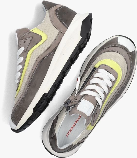 Grijze Jochie & Freaks Lage Sneakers Otis 4 Grijze Jochie & Freaks Lage Sneakers Otis - Afbeelding 2