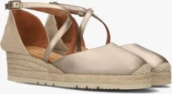 Gouden Unisa Espadrilles Caude