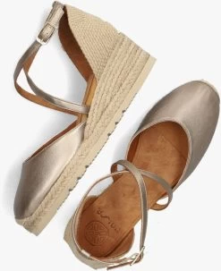 Gouden Unisa Espadrilles Caude -Mode Kledingwinkel 240410 5