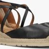 Zwarte Unisa Espadrilles Caude -Mode Kledingwinkel 240418 1