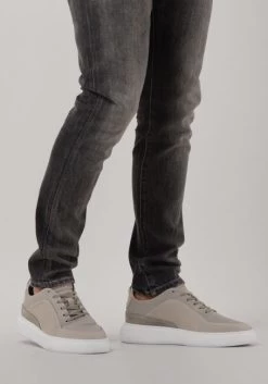Grijze Cycleur De Luxe Lage Sneakers Echelon -Mode Kledingwinkel 240602 8