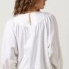 Witte 10days Blouse Balloon Sleeve Blouse -Mode Kledingwinkel 240919 2
