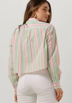 Multi Scotch & Soda Blouse Multi Striped Boxy Fit Shirt