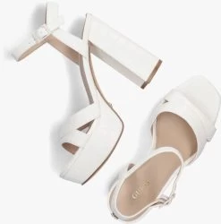 Witte Guess Sandalen Zelina -Mode Kledingwinkel 241327 5