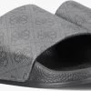 Zwarte Guess Badslippers Colico -Mode Kledingwinkel 241334 1