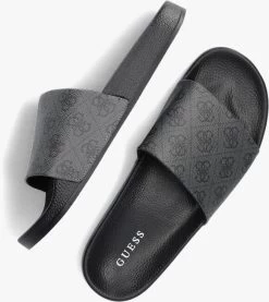 Zwarte Guess Badslippers Colico -Mode Kledingwinkel 241334 5