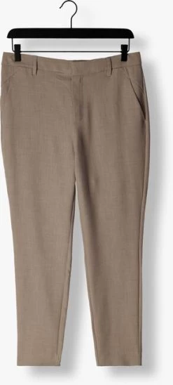 Taupe Plain Pantalon Josh 85 -Mode Kledingwinkel 241397 5