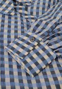 Blauwe Levete Room Midi Jurk Anemoone 1 -Mode Kledingwinkel 241417 6