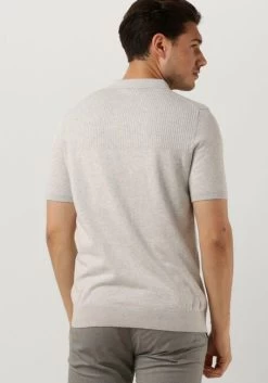 Lichtgrijze Saint Steve Polo Gabriel