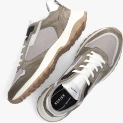 Groene Nubikk Lage Sneakers Ross Rover -Mode Kledingwinkel 241710 5