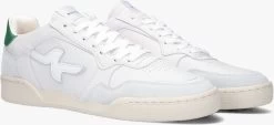 Witte Nubikk Lage Sneakers Blueberry Pulse