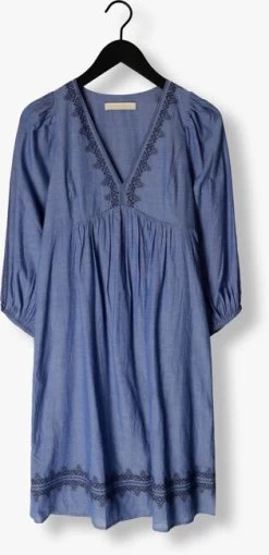 Blauwe Vanessa Bruno Mini Jurk Voguia 8 Blauwe Vanessa Bruno Mini Jurk Voguia -Mode Kledingwinkel 241952 5