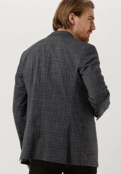 Donkerblauwe Selected Homme Colbert Slhslim-knox Check Blz B