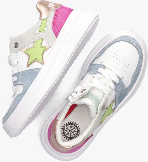 Witte Braqeez Lage Sneakers Senna Seattle 4 Witte Braqeez Lage Sneakers Senna Seattle - Afbeelding 2