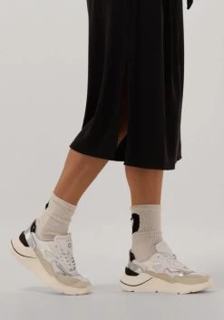 D.A.T.E. Witte D.a.t.e Lage Sneakers Fuga Dames -Mode Kledingwinkel 242910 8