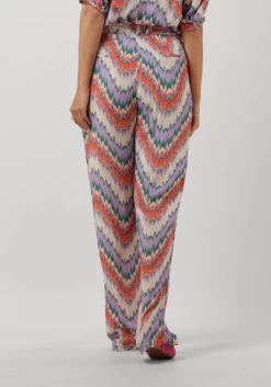 Mode Kledingwinkel 17 Paarse Freebird Pantalon Wv-aop-crinkle-vis-23-1.1