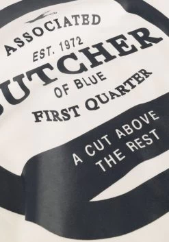 Witte Butcher Of Blue Trui Army Cut Crew -Mode Kledingwinkel 243496 6