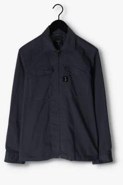 Donkerblauwe Butcher Of Blue Overshirt Surface Overshirt 8 Donkerblauwe Butcher Of Blue Overshirt Surface Overshirt -Mode Kledingwinkel 243521 5