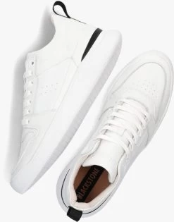 Witte Blackstone Lage Sneakers Aston -Mode Kledingwinkel 243535 5