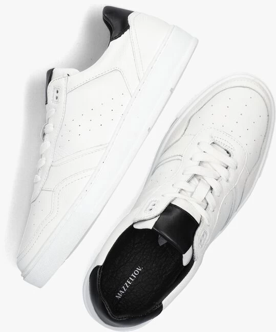 Witte Mazzeltov Lage Sneakers Gregory 16 6 Witte Mazzeltov Lage Sneakers Gregory 16 - Afbeelding 4