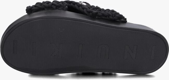 Zwarte Inuikii Slippers Woven Stones 5 Zwarte Inuikii Slippers Woven Stones - Afbeelding 3